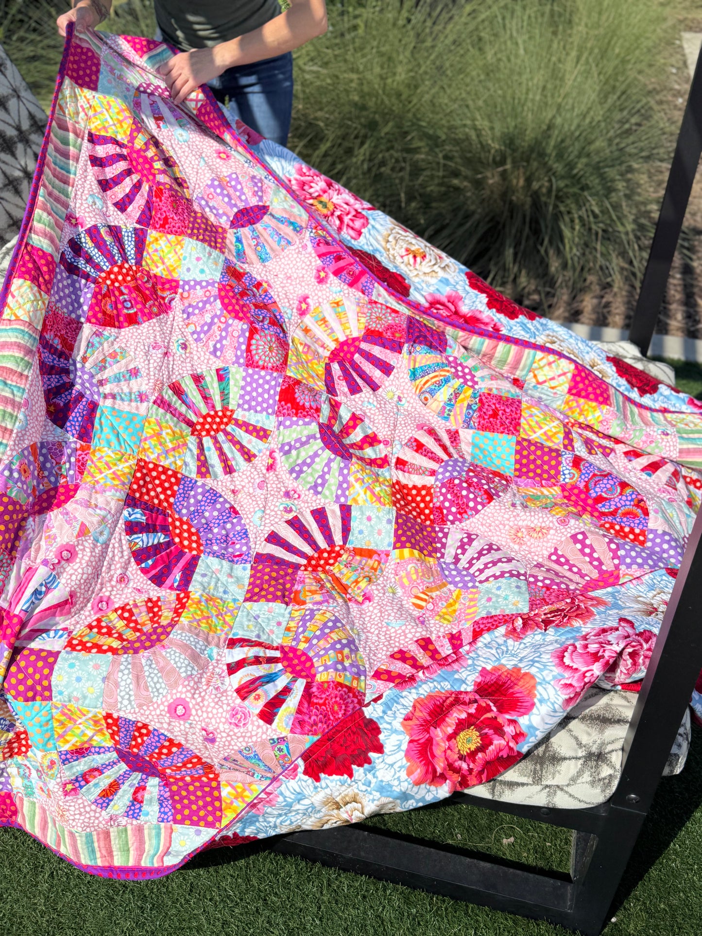 Kaffe Fassett Pickle Dish Quilt Made to Order