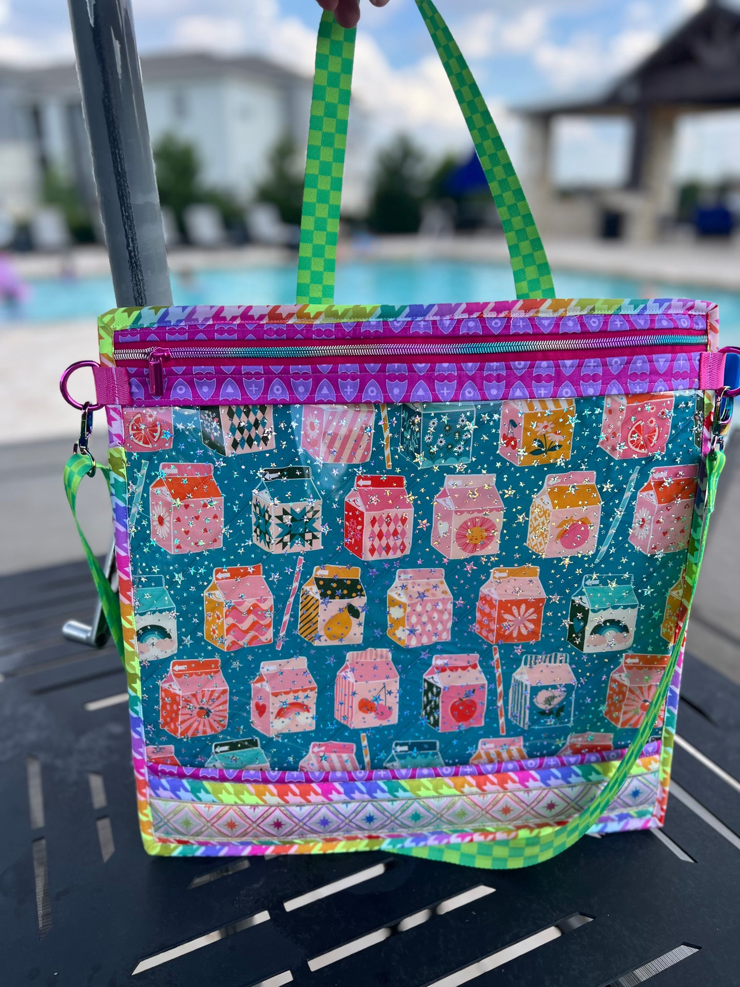 Jumbo Project Bag — Made to Order, Your Choice of Fabric