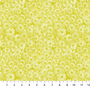 AMT1002-52C Indelible MUMS Golden by Anna Maria Textiles Sold by the Half Yard