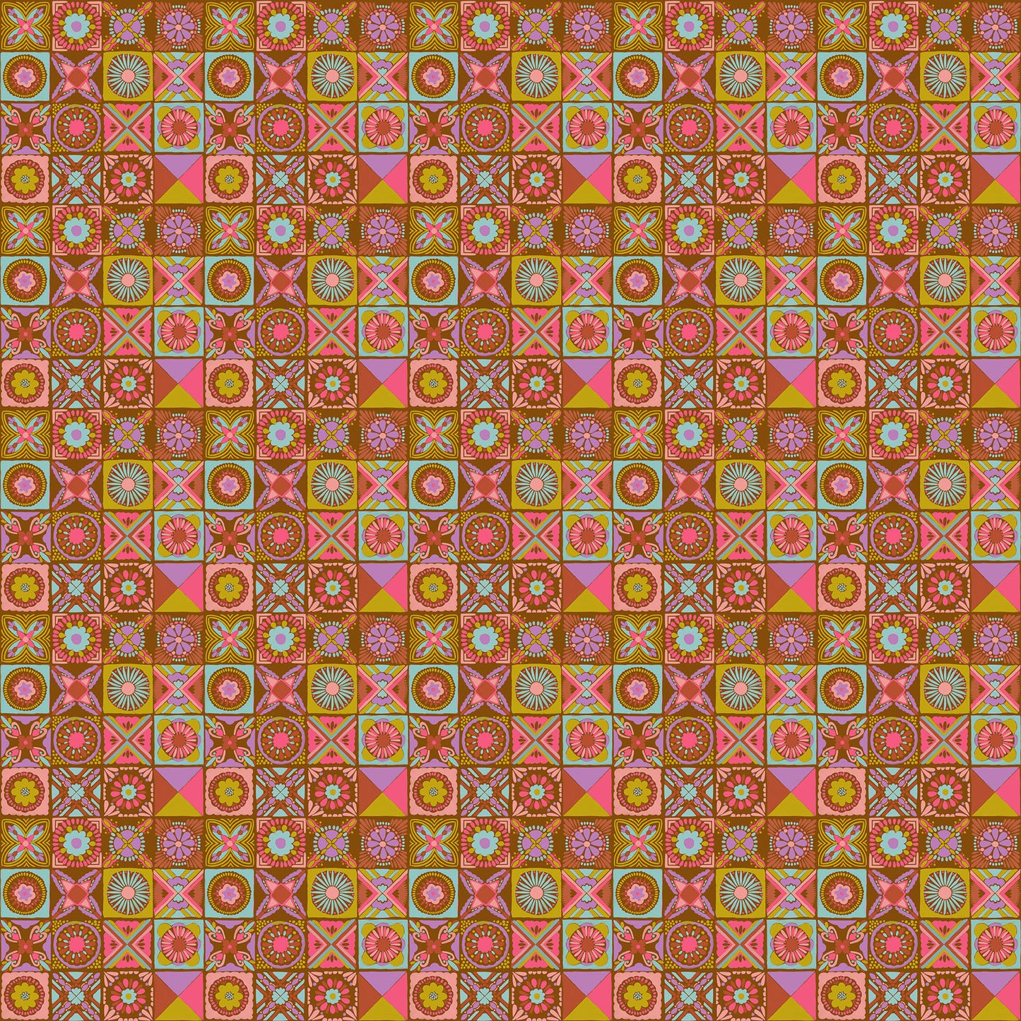 AMT168-37C Rhapsody Cottage Kitchen Rust by Anna Maria Textiles Sold by the Half Yard