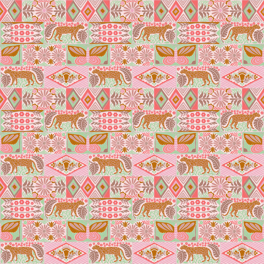 AMT174-20V Rhapsody Ladrillo Arena de Anna Maria Textiles Se vende por medio metro