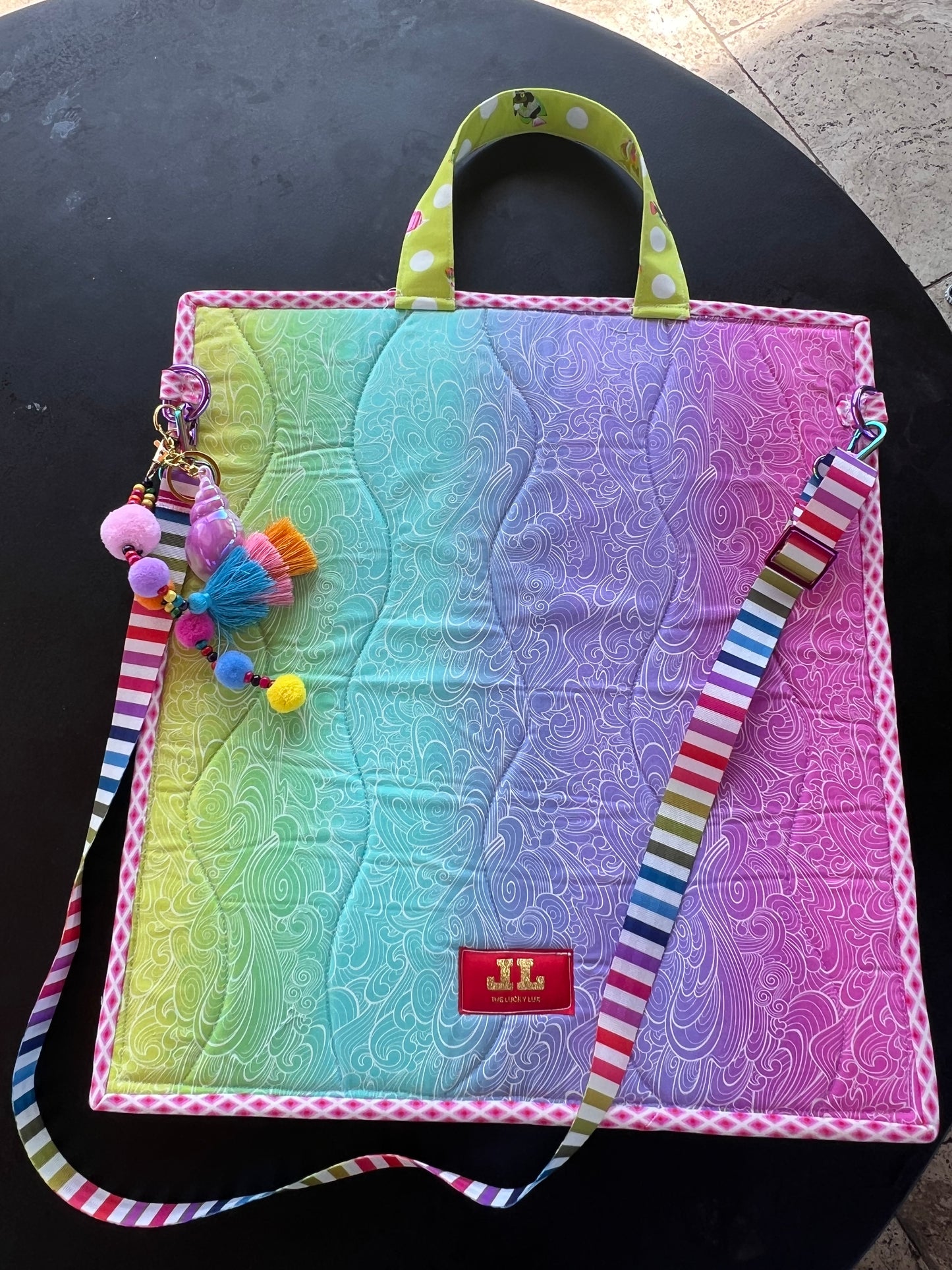 Jumbo Tula Pink Reef Project Bag