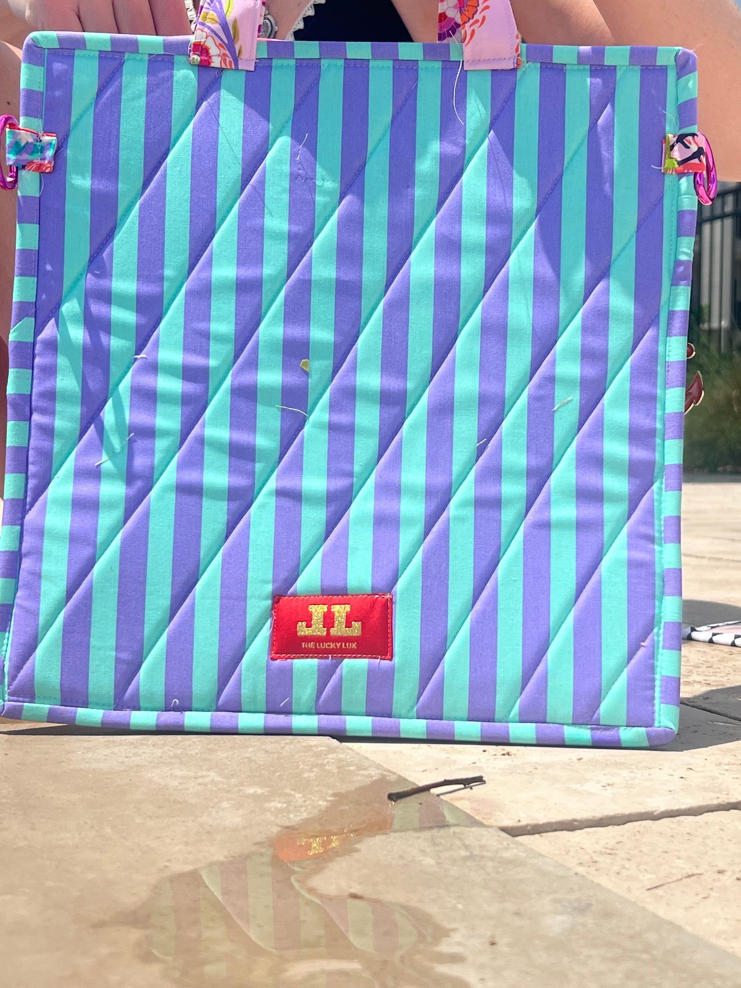 Jumbo Project Bag — Made to Order, Your Choice of Fabric