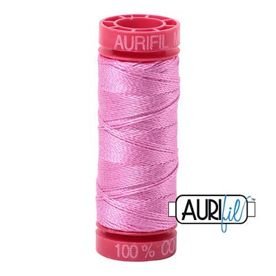 AURIFIL 12 WT 55 YD HAND EMBROIDERY THREAD (MULTIPLE COLORS)