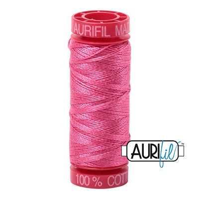 AURIFIL 12 WT 55 YD HAND EMBROIDERY THREAD (MULTIPLE COLORS)
