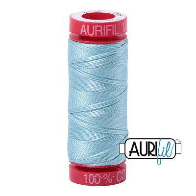 AURIFIL 12 WT 55 YD HAND EMBROIDERY THREAD (MULTIPLE COLORS)