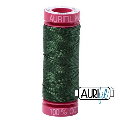 AURIFIL 12 WT 55 YD HAND EMBROIDERY THREAD (MULTIPLE COLORS)