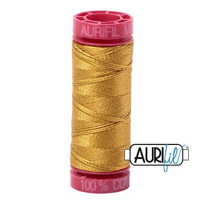 AURIFIL 12 WT 55 YD HAND EMBROIDERY THREAD (MULTIPLE COLORS)
