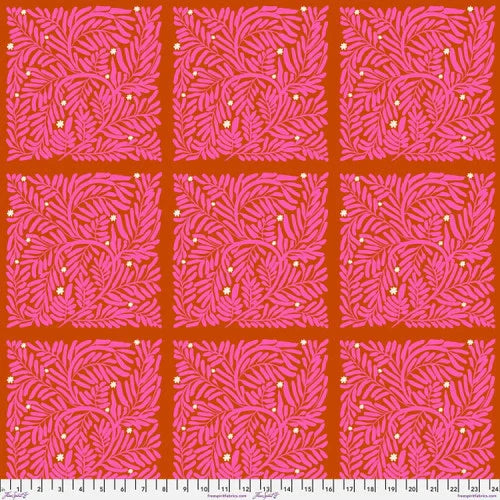 PWAH198.AMBER PRUNED AMBER by Anna Maria Sold by the Half Yard