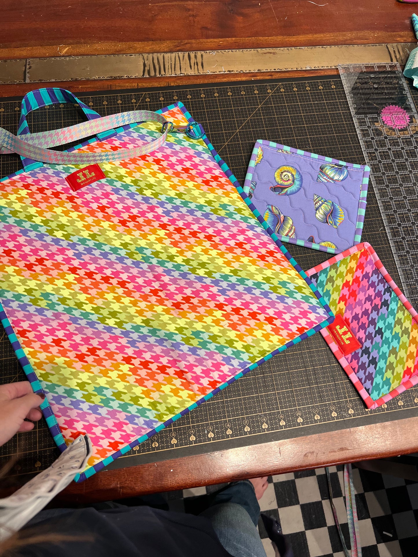 Jumbo Project Bag — Made to Order, Your Choice of Fabric