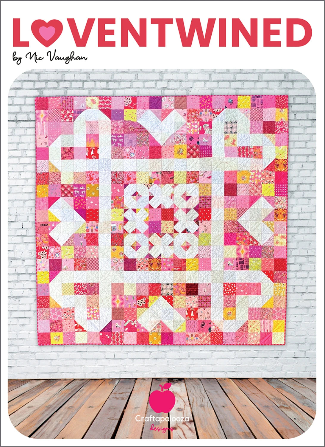 Loventwined Quilt Pattern By Nic Vaughan CANV005