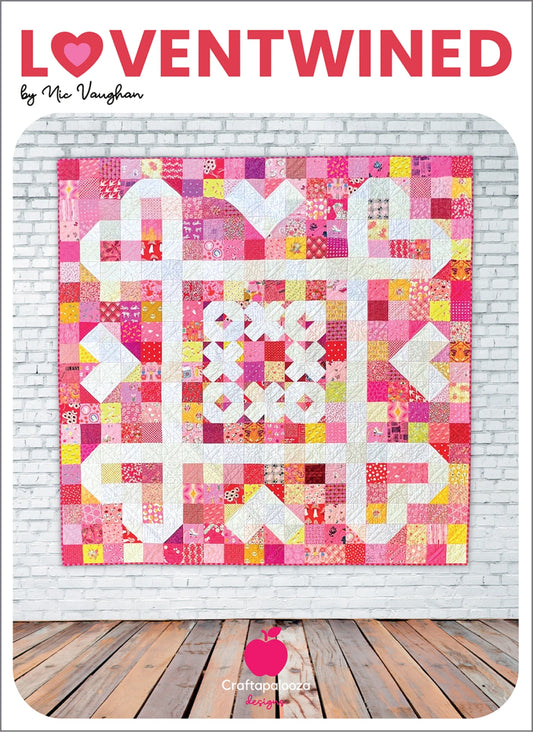 Loventwined Quilt Pattern By Nic Vaughan CANV005