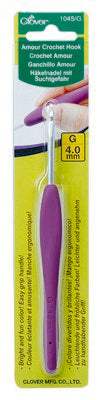 Clover Amour Crochet Hook G 4.0mm