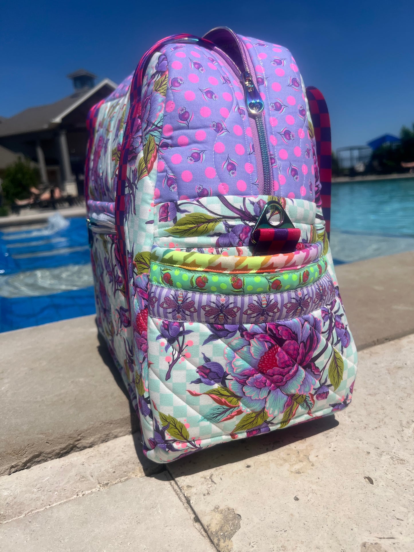 Ultimate Travel Bag Tula Pink Made to Order