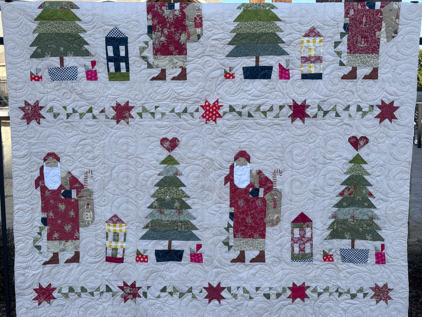 Tilda Christmas Santa Quilt