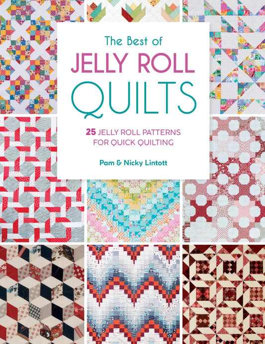 Best of Jelly Roll Quilts Pattern Book by Pam Lintott # DC09711