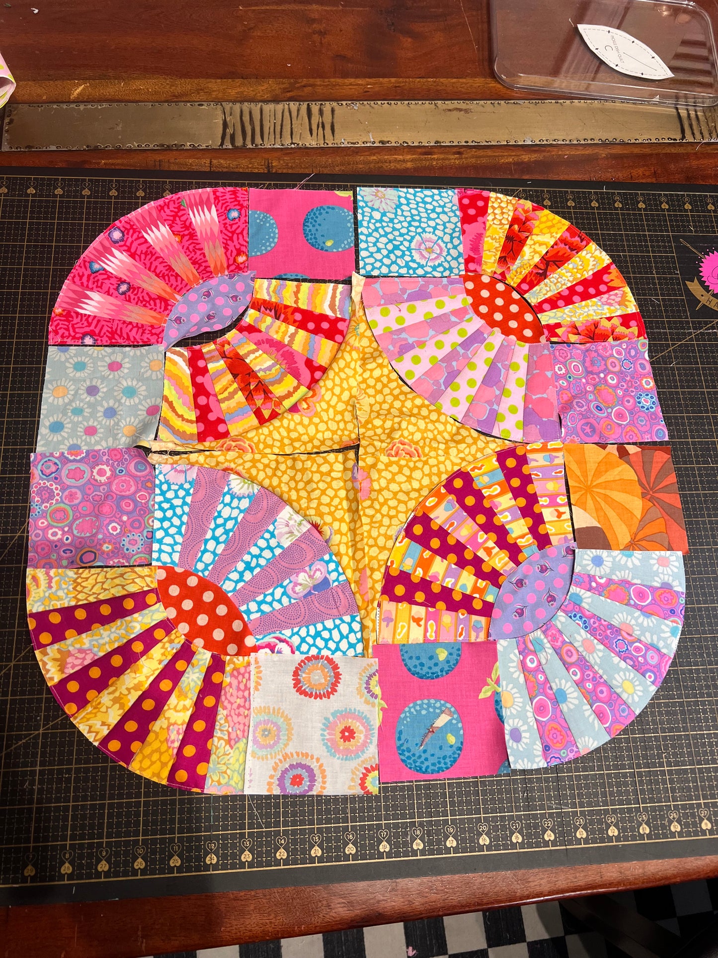 Kaffe Fassett Pickle Dish Quilt Made to Order