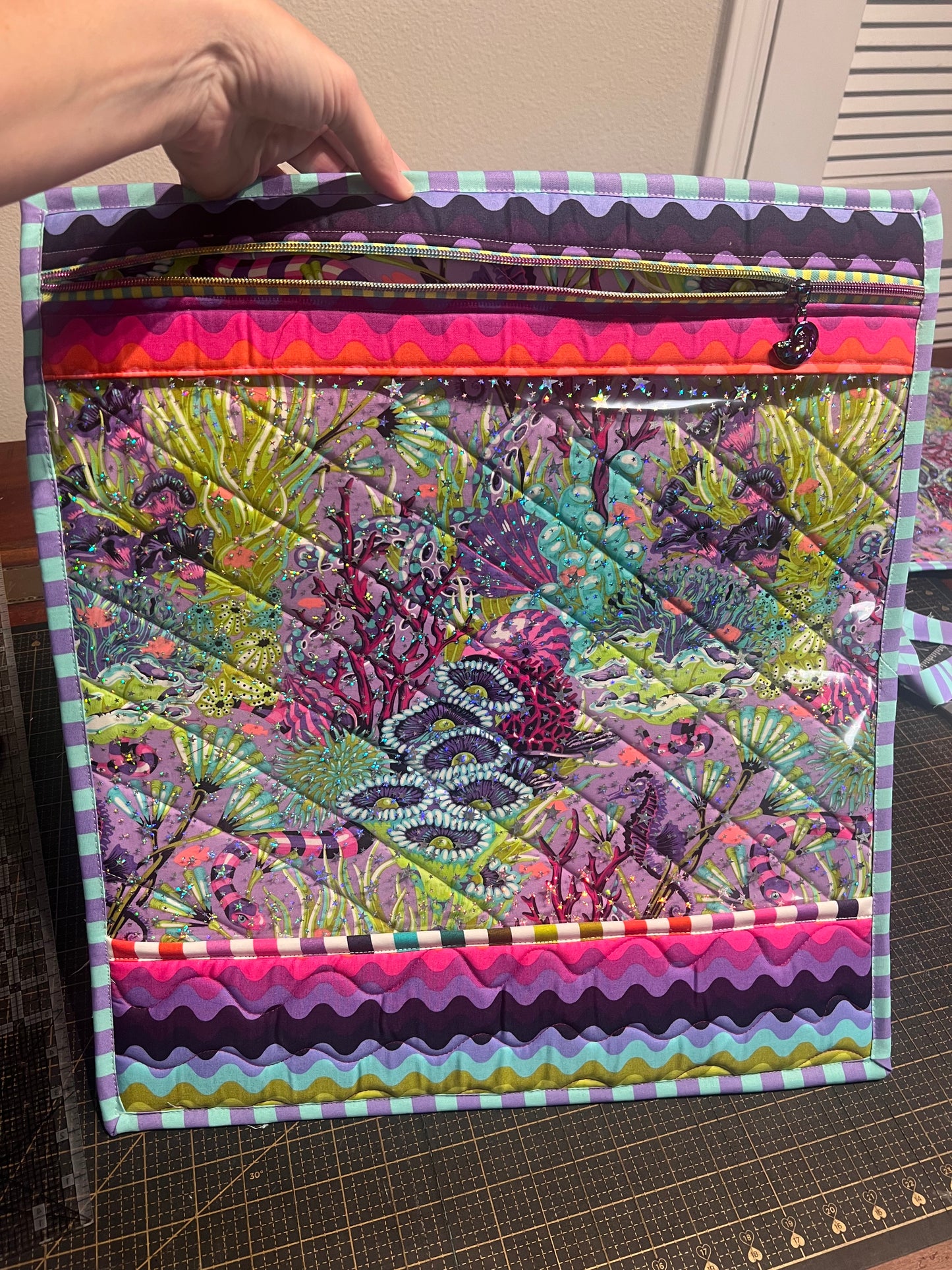 Jumbo Project Bag — Made to Order, Your Choice of Fabric