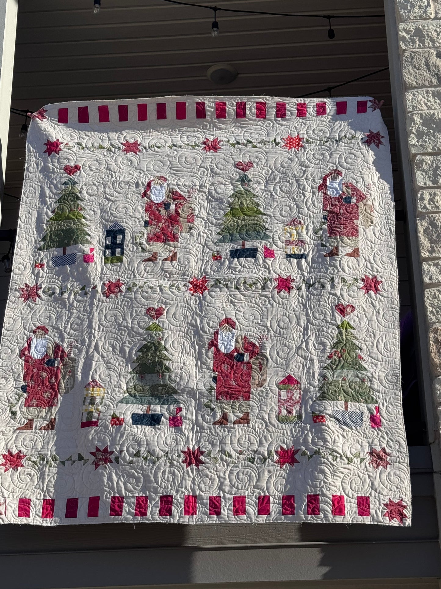 Tilda Christmas Santa Quilt