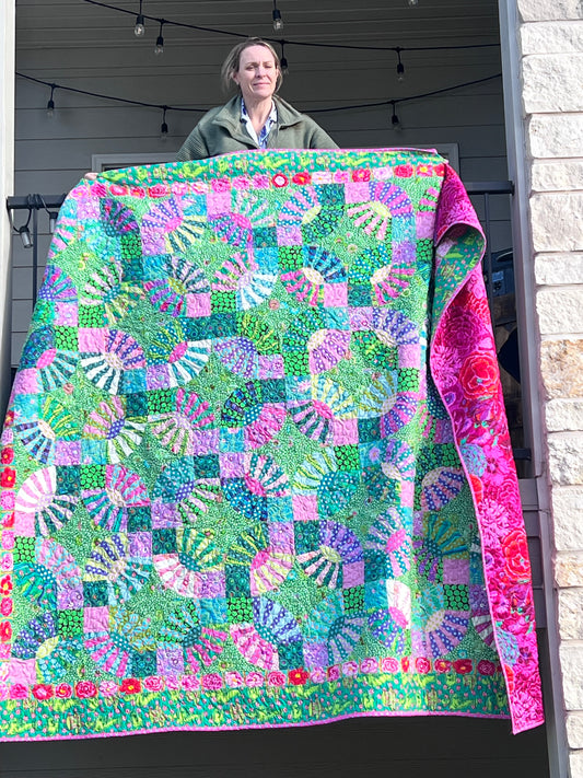 Kaffe Fassett Pickle Dish Quilt Made to Order