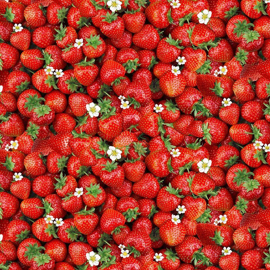 PACKED SWEET STRAWBERRIES FRUIT-CD3403  RED