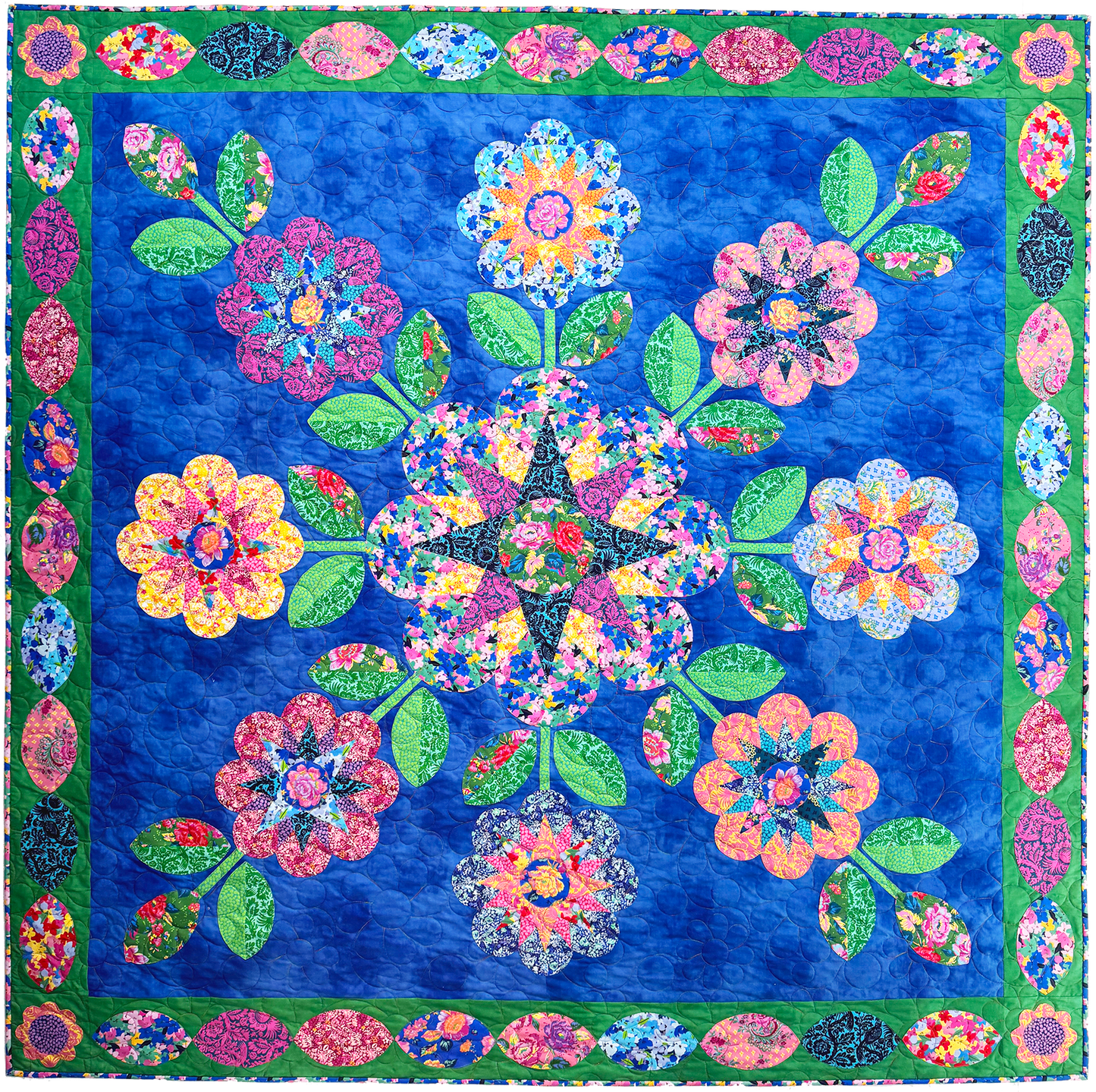 RR244 Flora Fat Robin Quilt Pattern