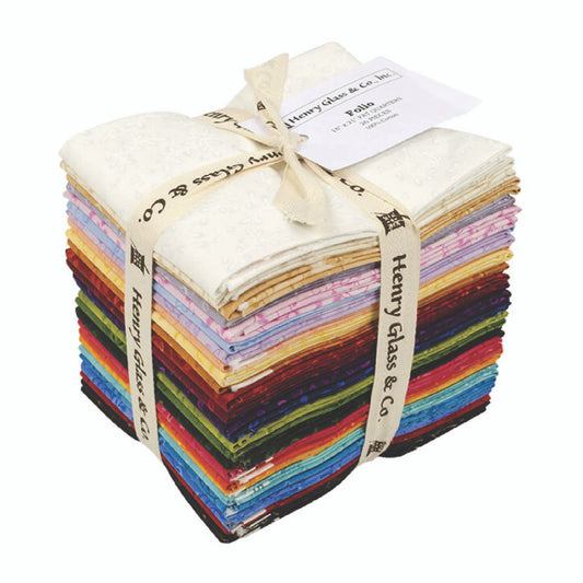 26 pc FOLIO Blender Fat Quarter Bundle for Henry Glass
