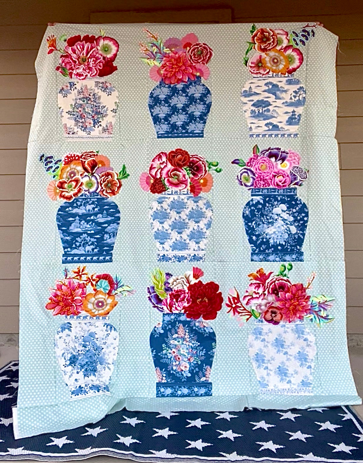 Ginger Jar Infusion Quilt Kit — Tilda and Kaffe Fassett Fabric Bundle