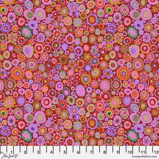 Paperweight PAPRIKA Pink Red Kaffe Fassett Collective Fabric Sold by the Half Yard