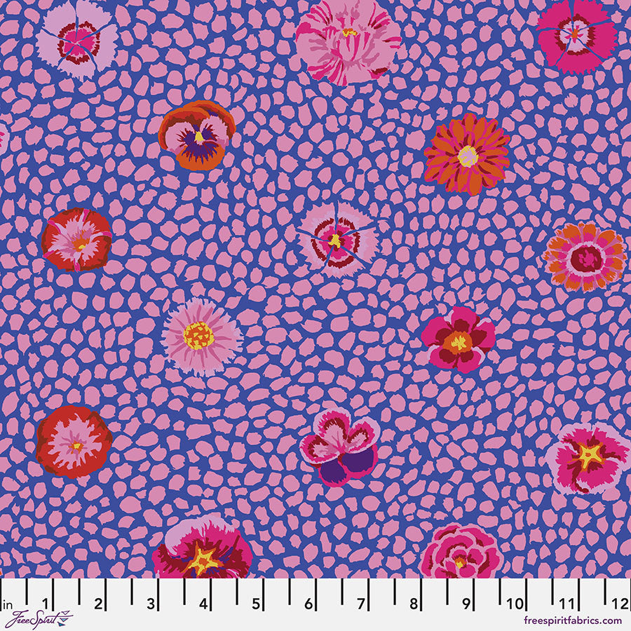 Guinea Flower PINK Kaffe Fassett Collective Sold by the Half Yard
