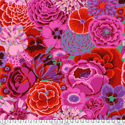 108 IN BACKING Bekah MAGENTA Philip Jacobs for Kaffe Fassett Collective SOLD BY THE YARD