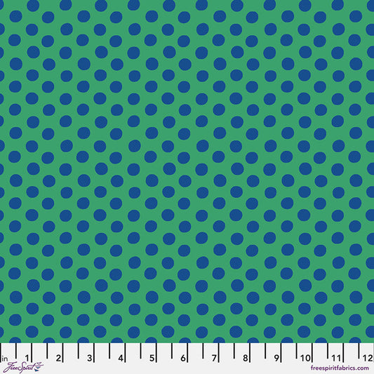Spot GREEN Kaffe Fassett Collective FABRIC