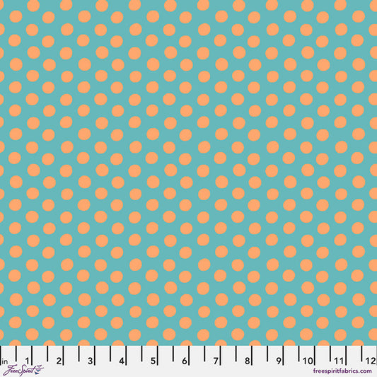 Spot TURQUOISE BLUE Kaffe Fassett Collective FABRIC