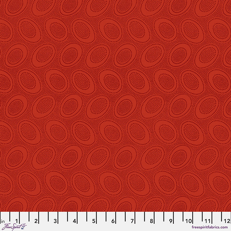 Aboriginal Dot RED  Kaffe Fassett Collective FABRIC