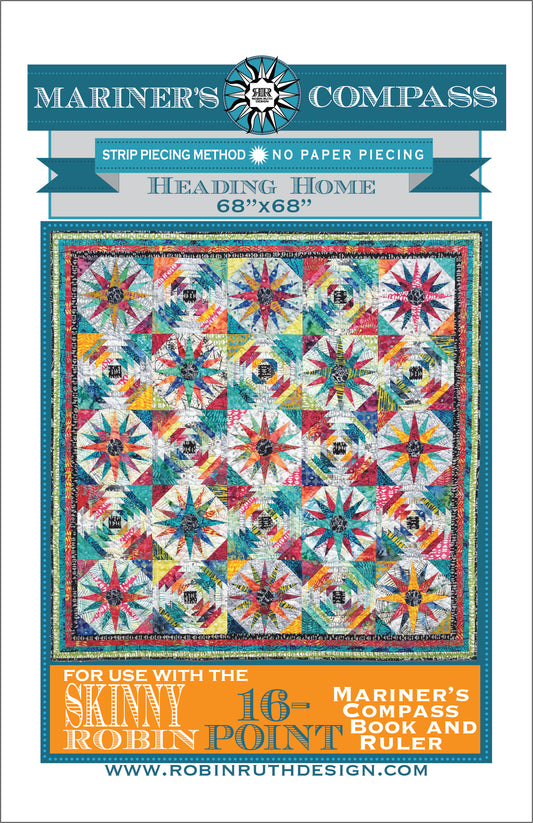 RR192 Heading Home Skinny Robin Quilt Pattern