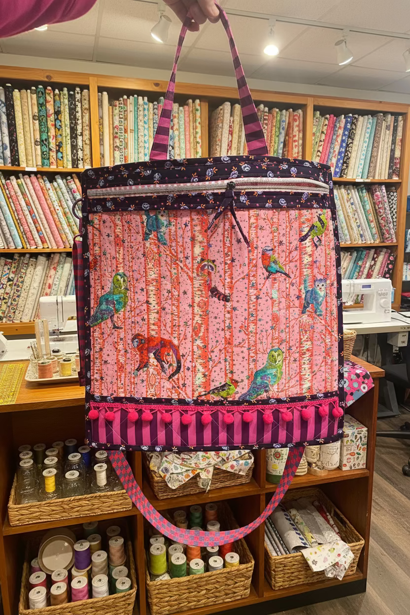 Tula Pink Jumbo Travel Project Bag