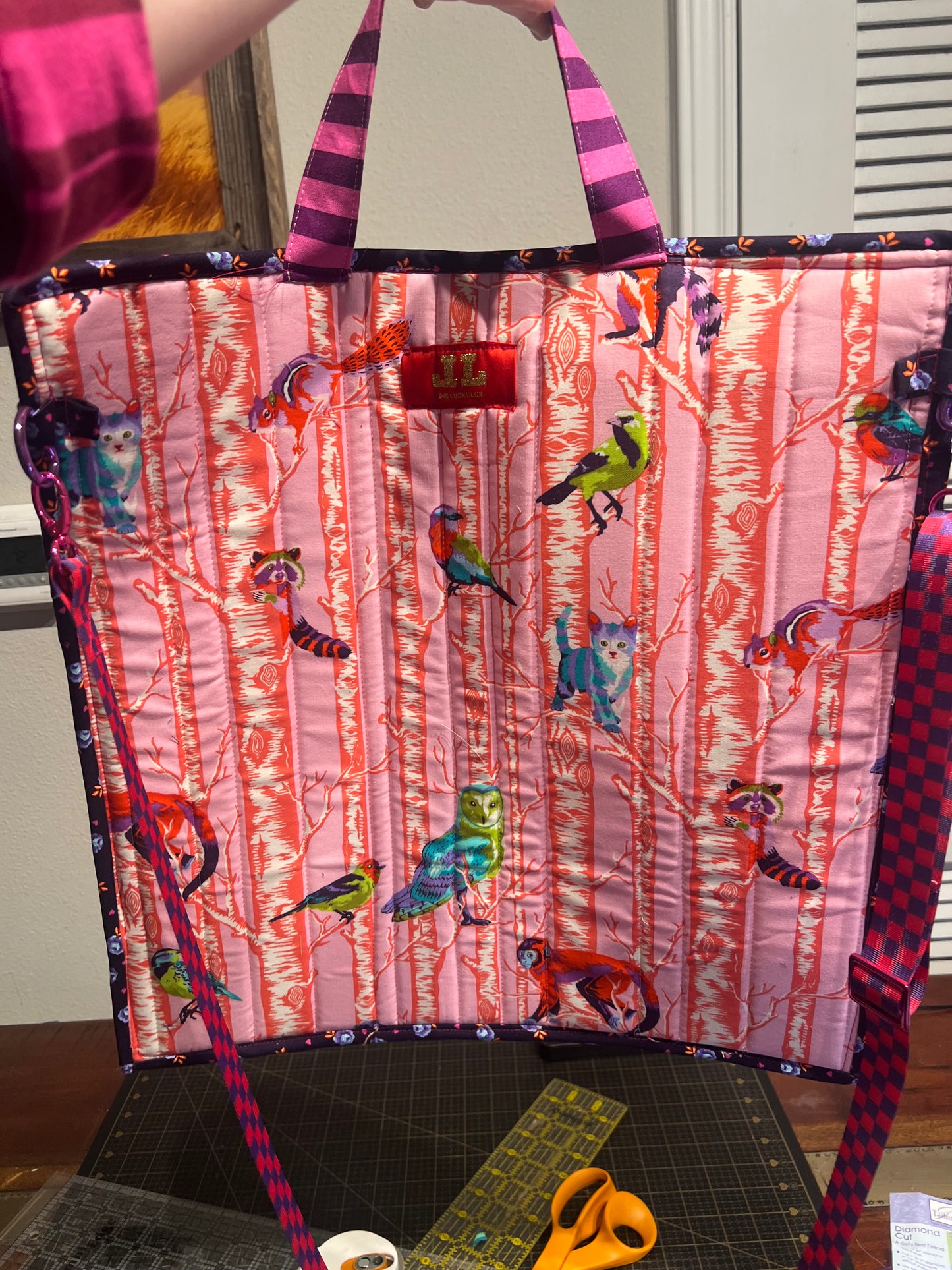 Tula Pink Jumbo Travel Project Bag