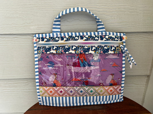 Medium Project Bag Tilda Bloomsville