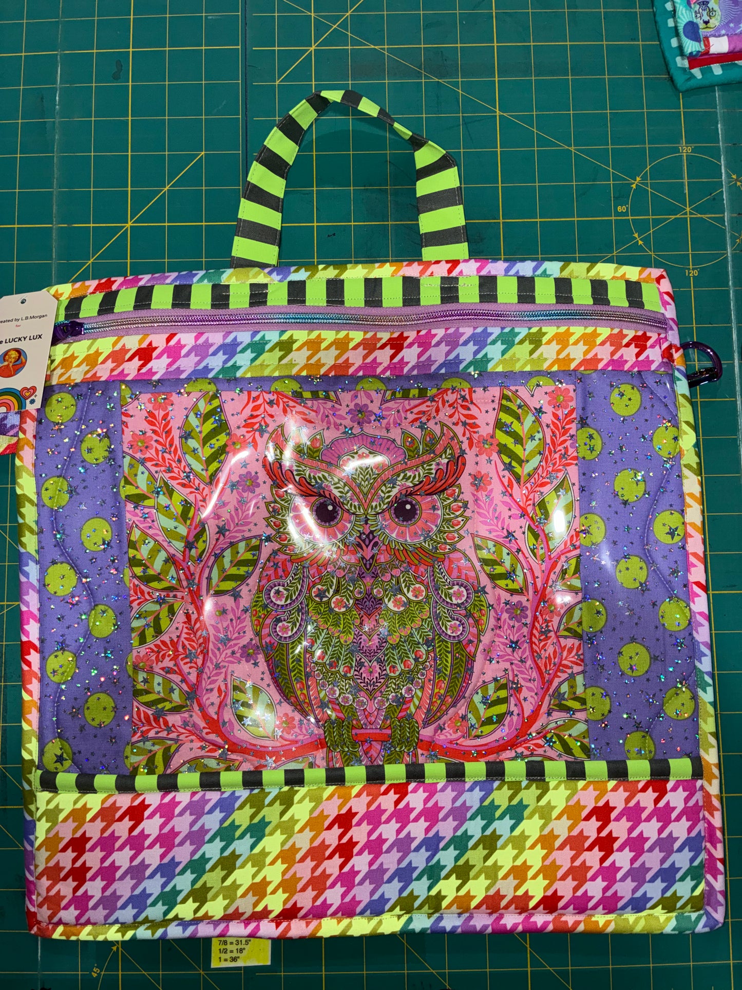 Tula Pink Large Owl Bag