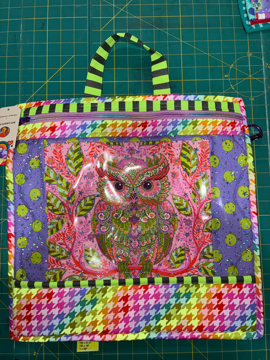 Tula Pink Large Owl Bag