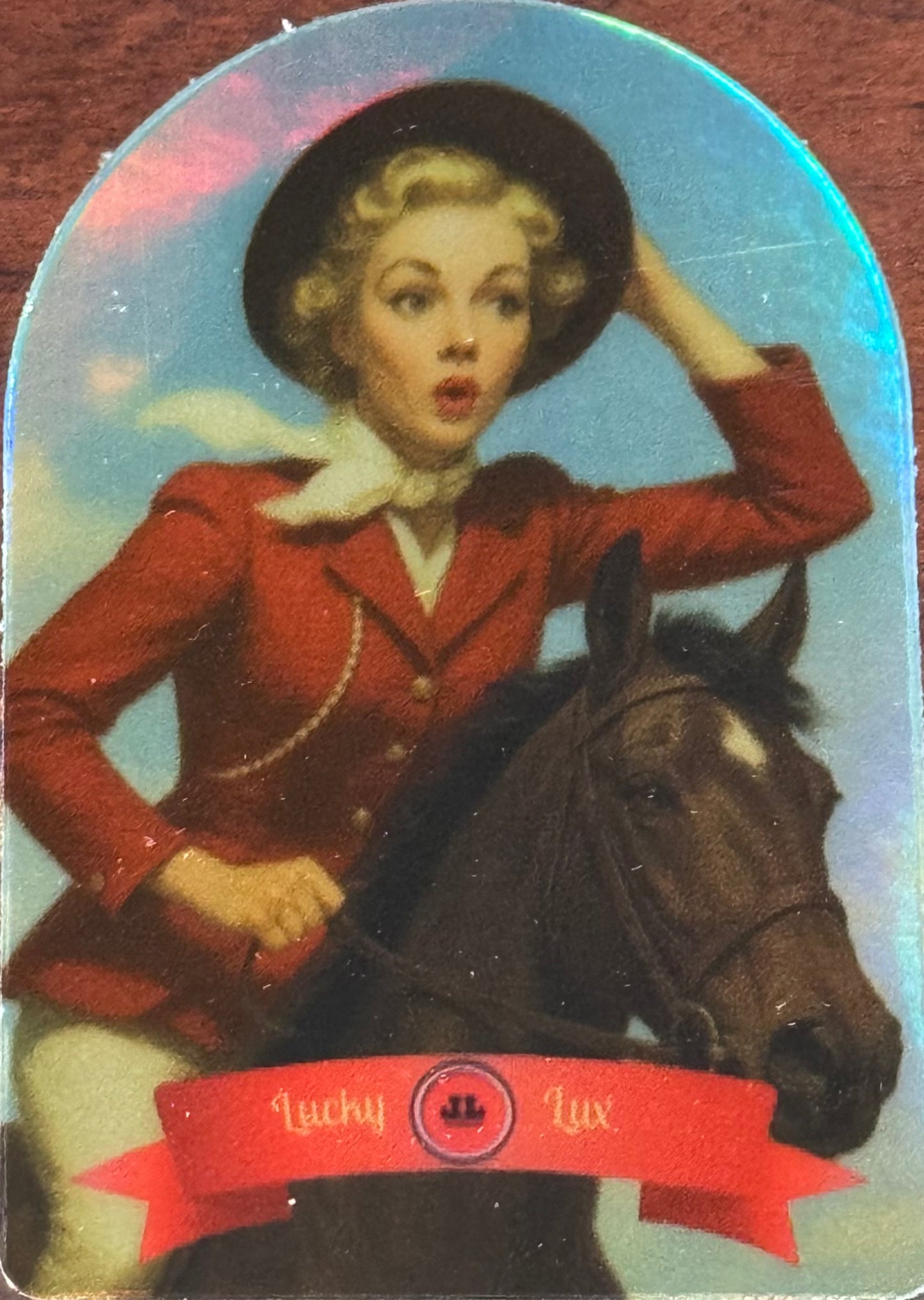 THE LUCKY LUX STICKER