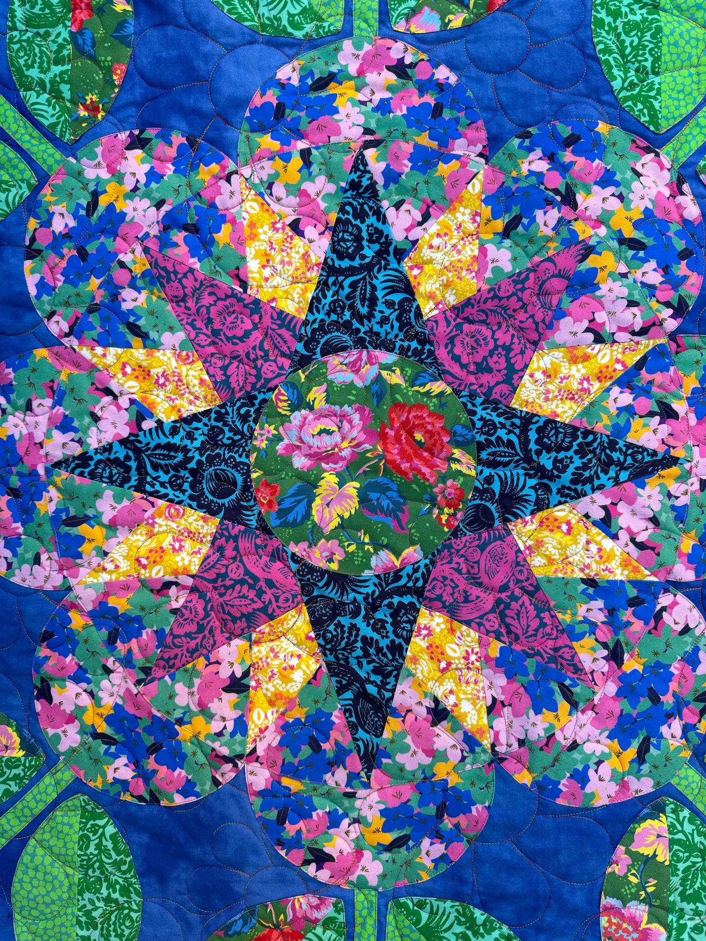 RR244 Flora Fat Robin Quilt Pattern