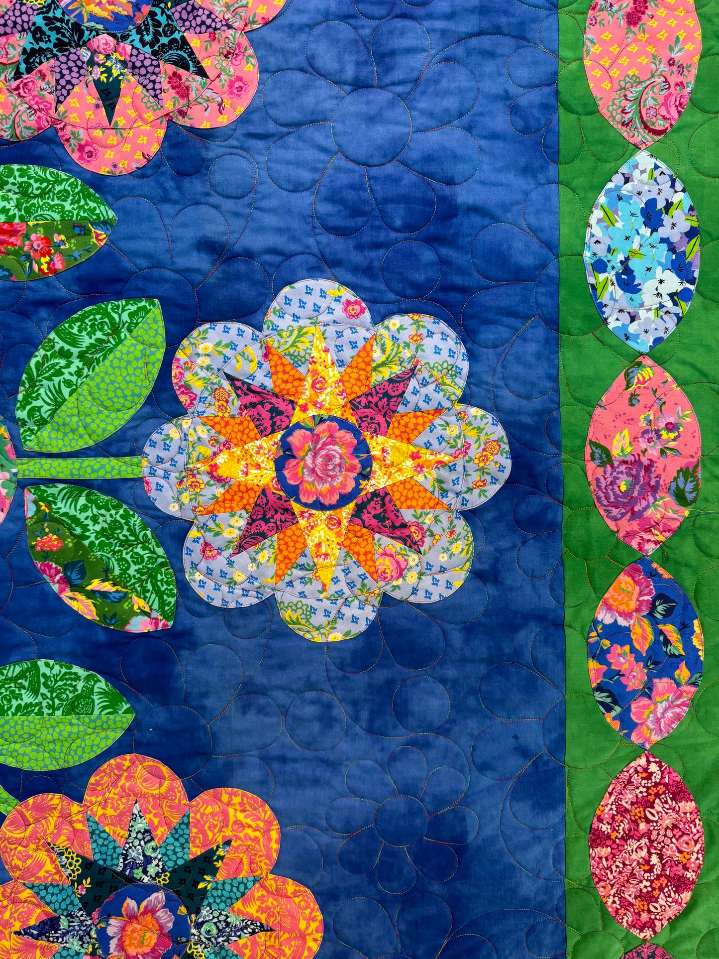 RR244 Flora Fat Robin Quilt Pattern