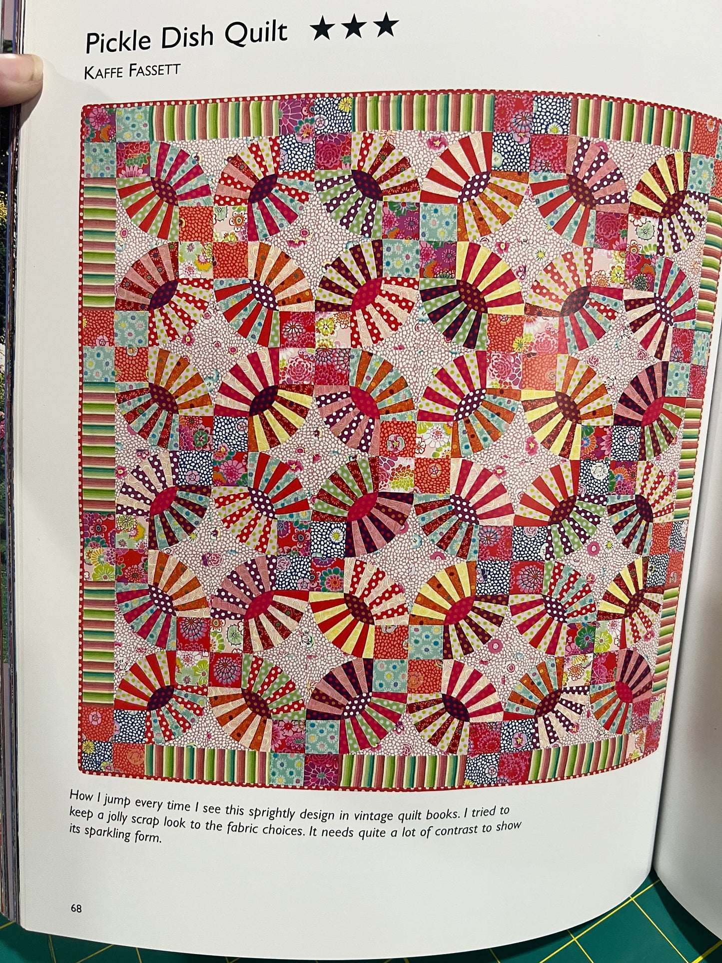 KAFFE FASSETT PICKLE DISH QUILT KIT