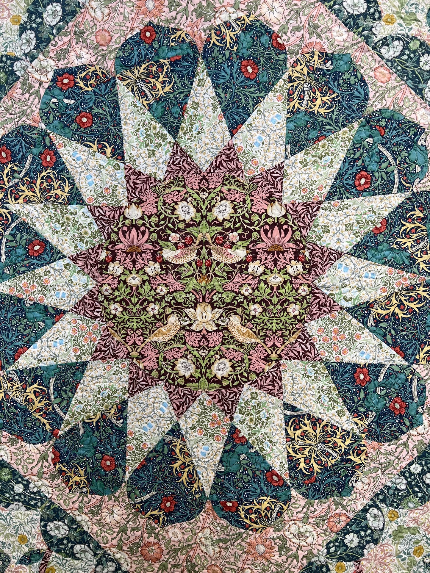 RR223 Thameside Ramble Fat Robin Quilt Pattern