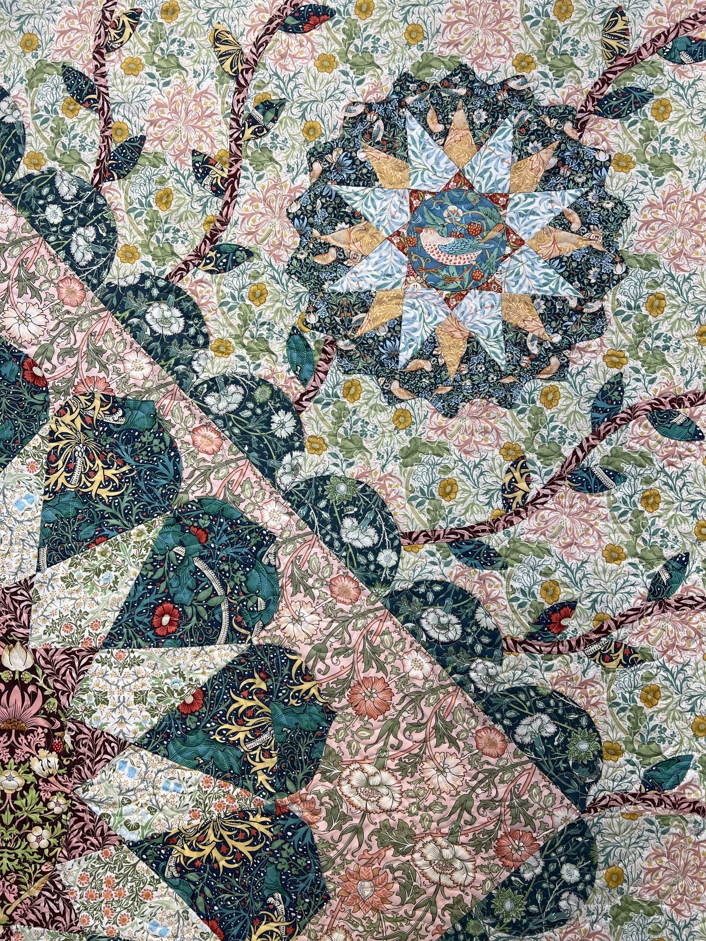 RR223 Thameside Ramble Fat Robin Quilt Pattern