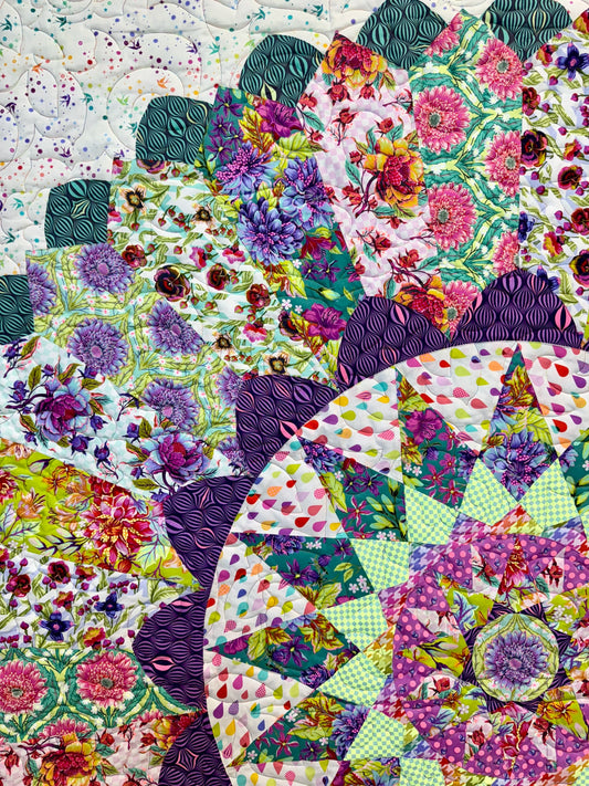 RR247 No Shrinking Violet Fat Robin Quilt Pattern