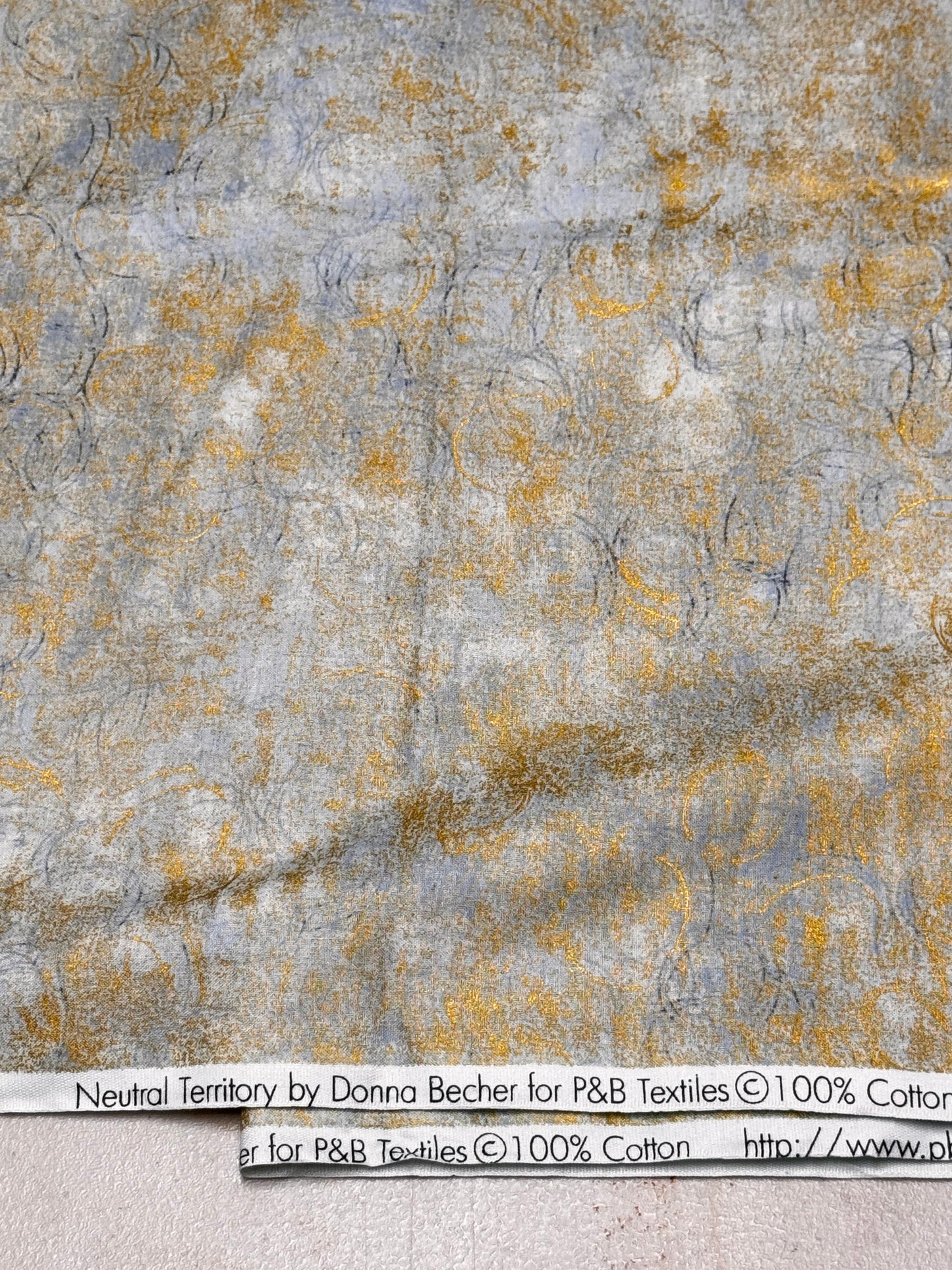 Neutral Territory by Donna Becher for P&B Textiles