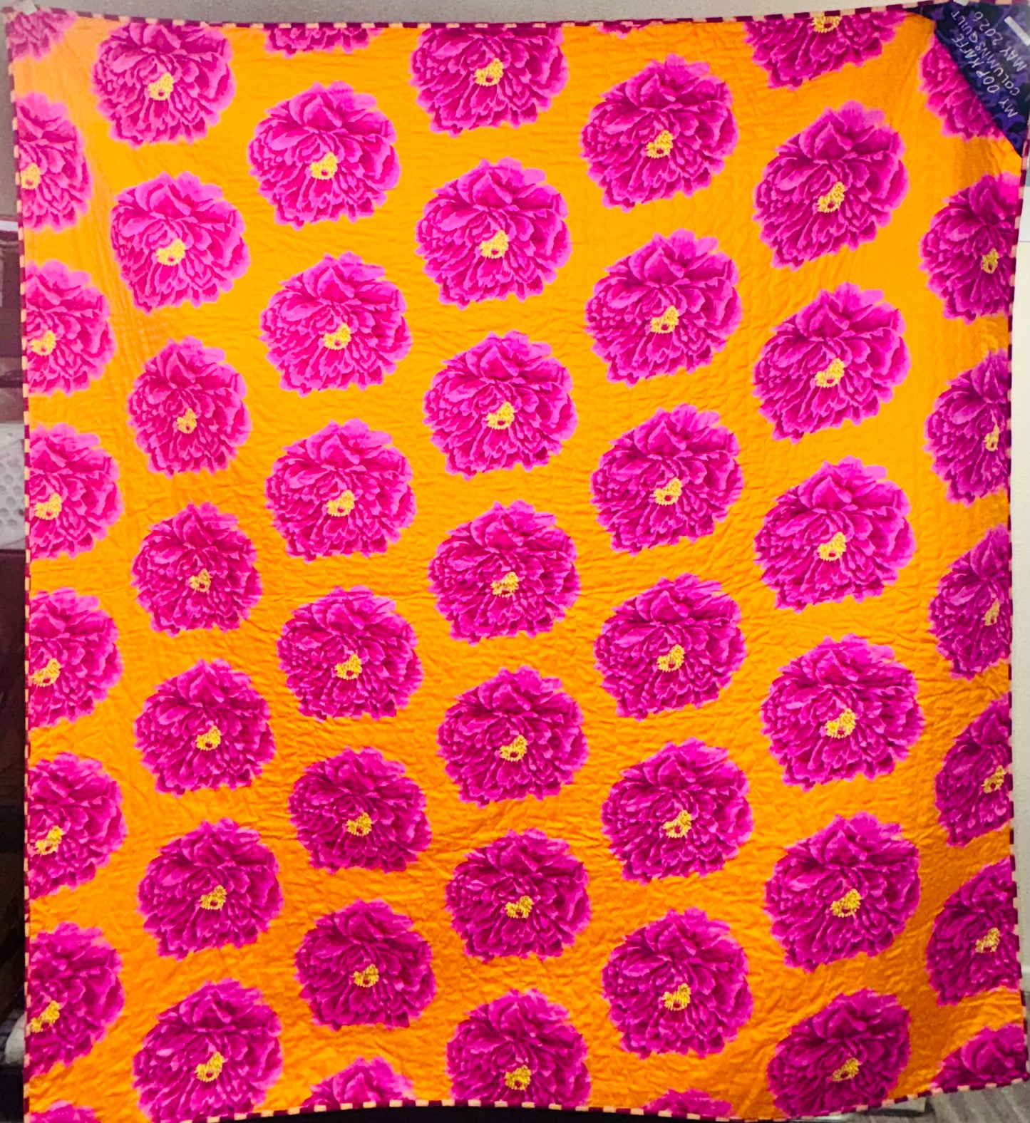 Kaffe Fassett Floral Columns OOP Fabrics Quilt