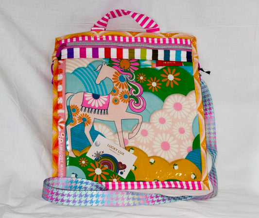 Unicorn Ruby Star Project Bag